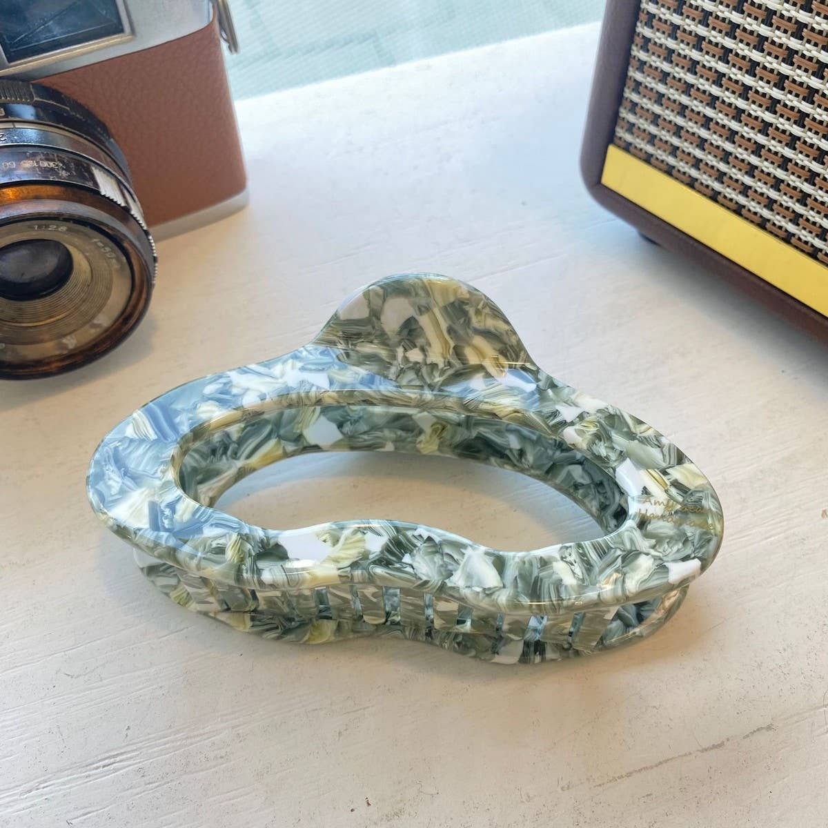 Cloud Shaped Hair Claw, Large Luxe Textured Clip