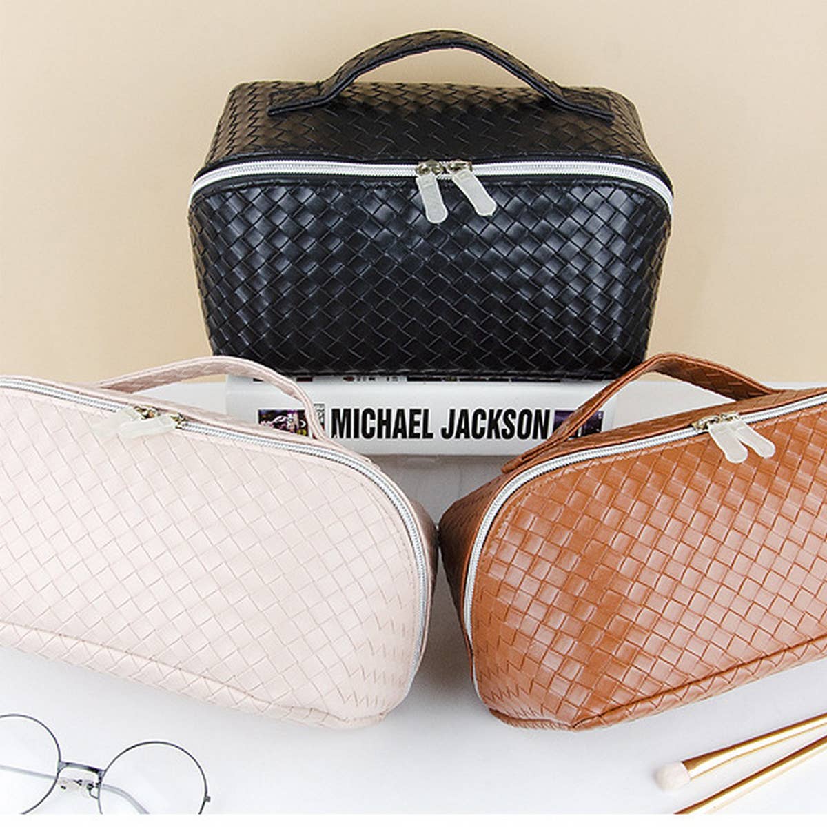 FASHION PORTABLE WOVEN COSMETIC BAG_CWAB1084