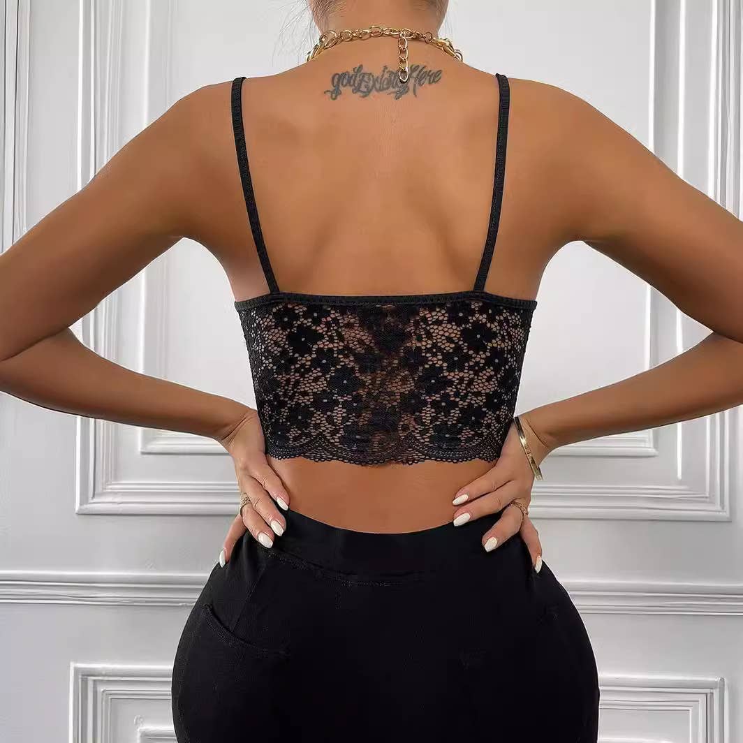 Sexy Strapless Crop Top with Supportive Fit
