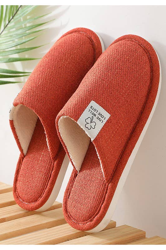 CLOSE TOE COMFY DAILY HOME INDOOR SLIPPERS