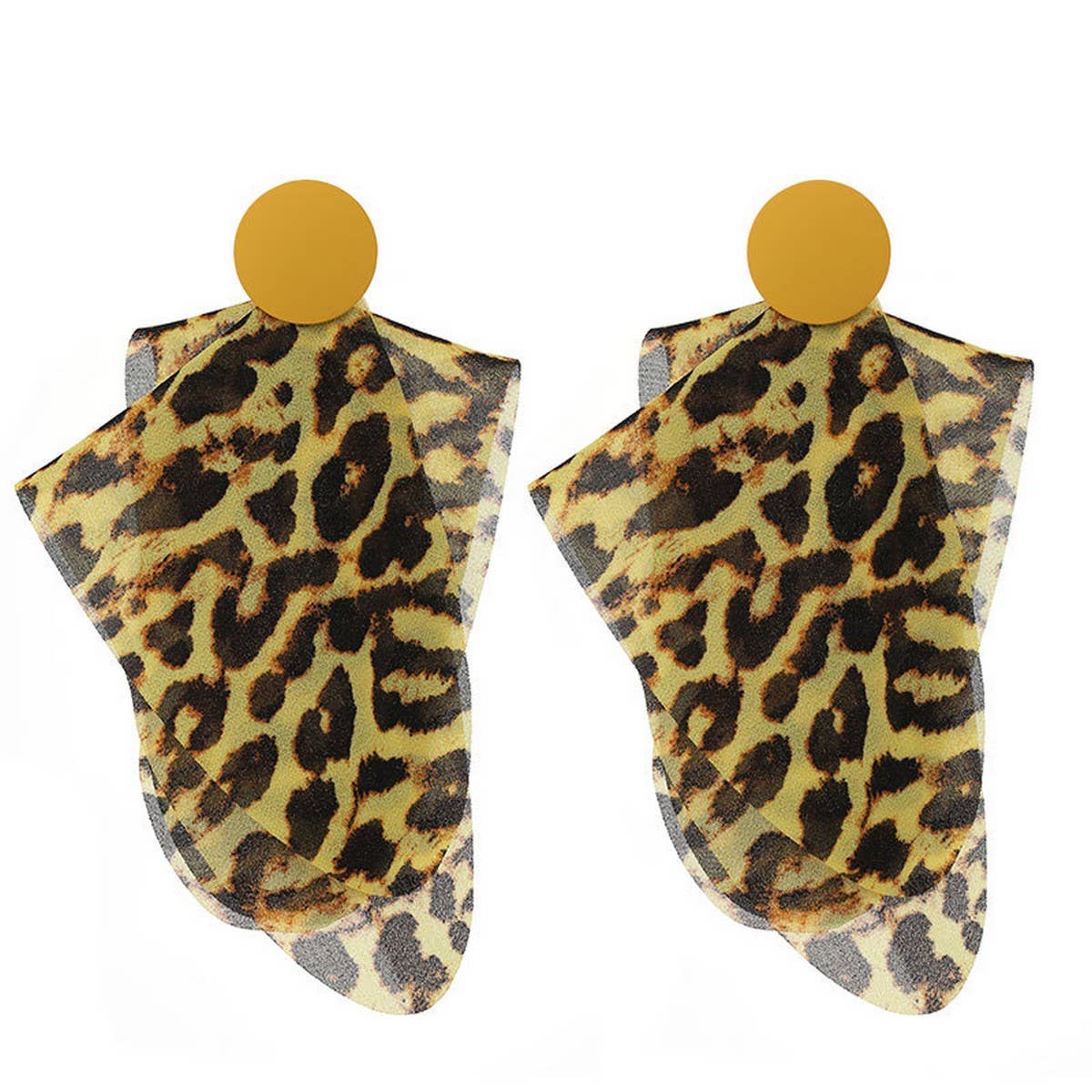 New Boho Long Leopard Print Earrings Unique Design