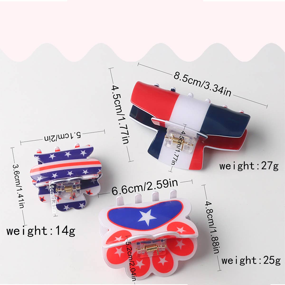 INDEPENDENCE DAY HOT SALE NEW HAIR CLIPS_CWAHA1269