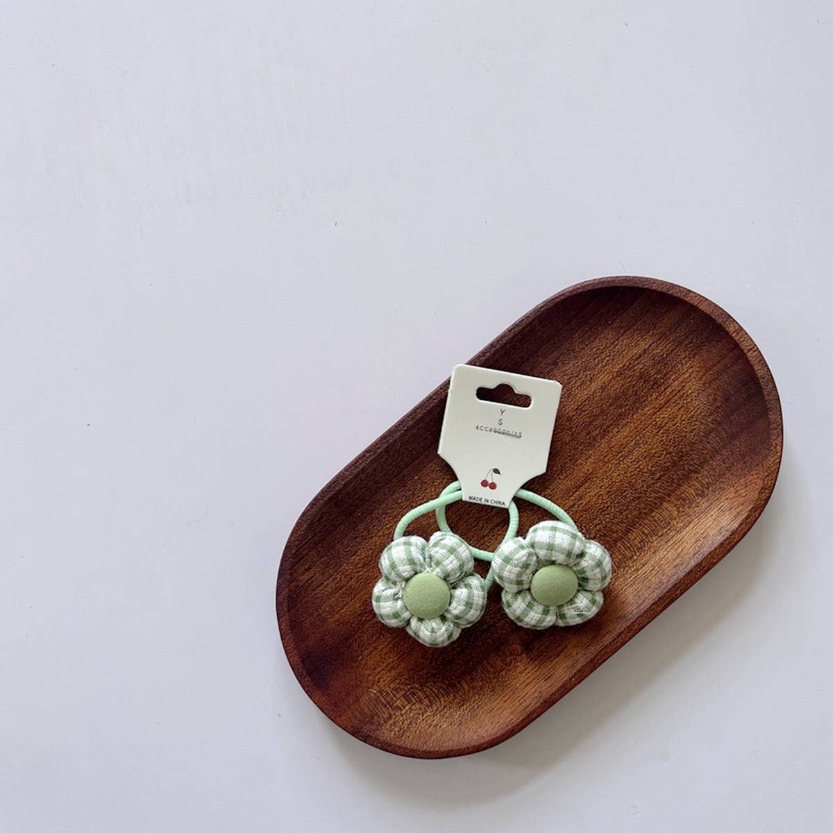 NEW CUTE PLAID CHILDREN'S HAIR ROPE