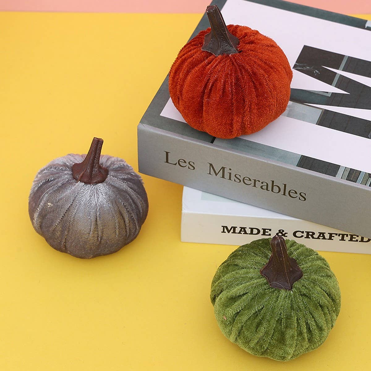 CWMM9530_HARVEST FESTIVAL THANKSGIVING PUMPKIN ORNAMENTS