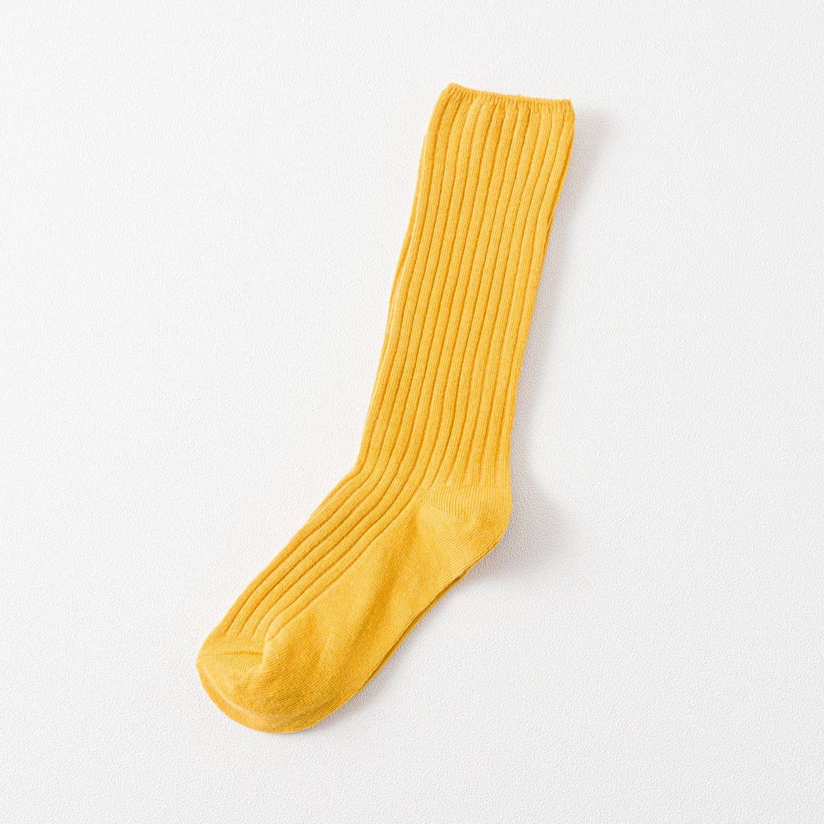 AUTUMN AND WINTER SOLID COLOR MID CALF SOCKS_CWMS0916
