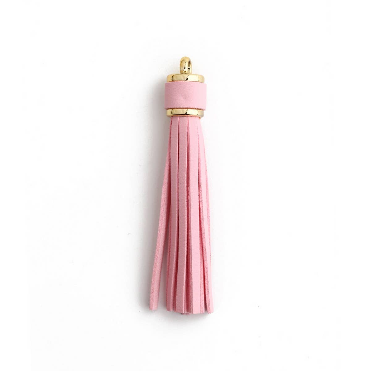 Leather Fringe Keychain, PU Tassel Bag Charm_CWAB5007
