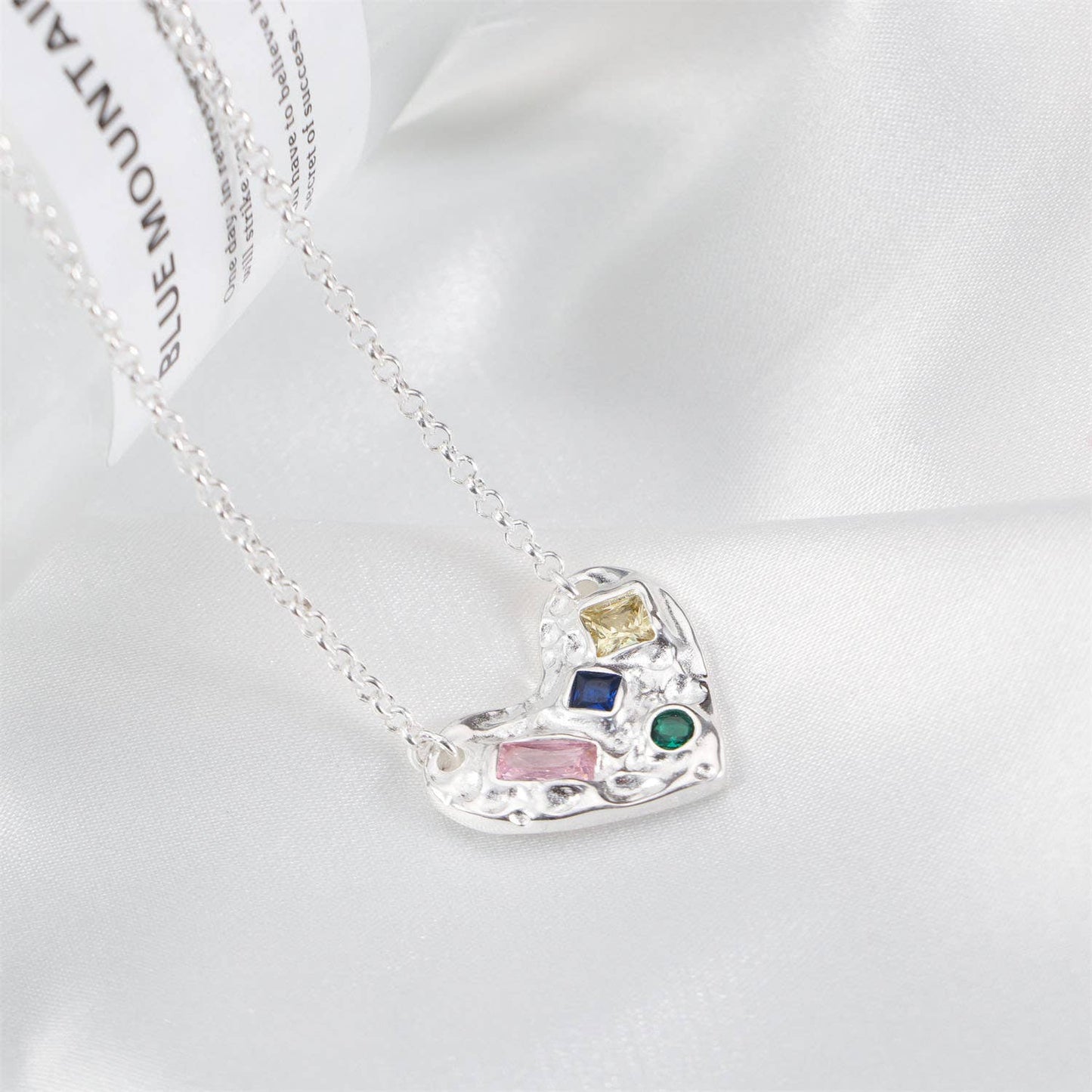 PEARL ZIRCON TITANIUM STEEL NECKLACE