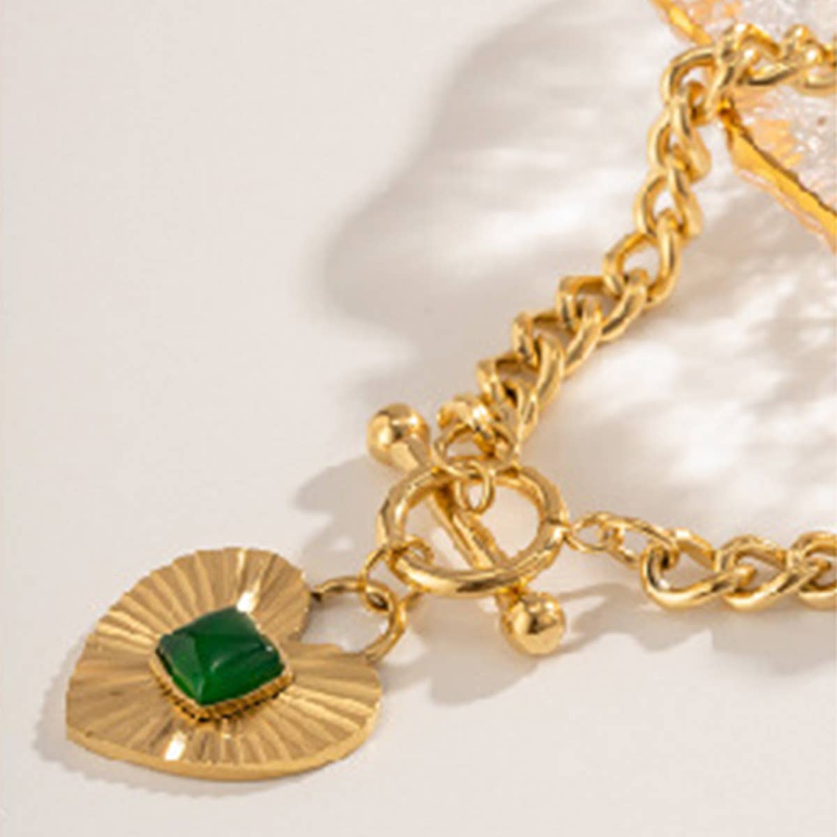 RETRO LIGHT LUXURY OT BUCKLE DESIGN NECKLACE_CWAJE1442