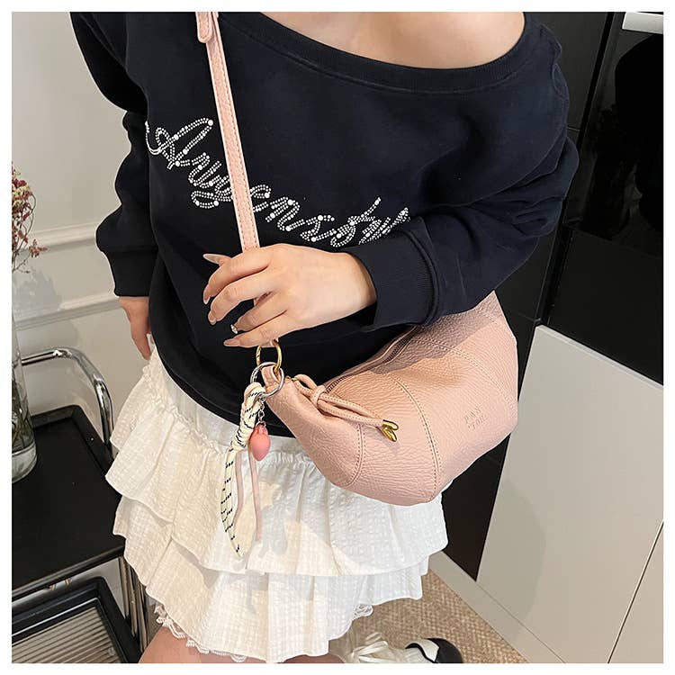 Fashionable dumpling buns with patchwork