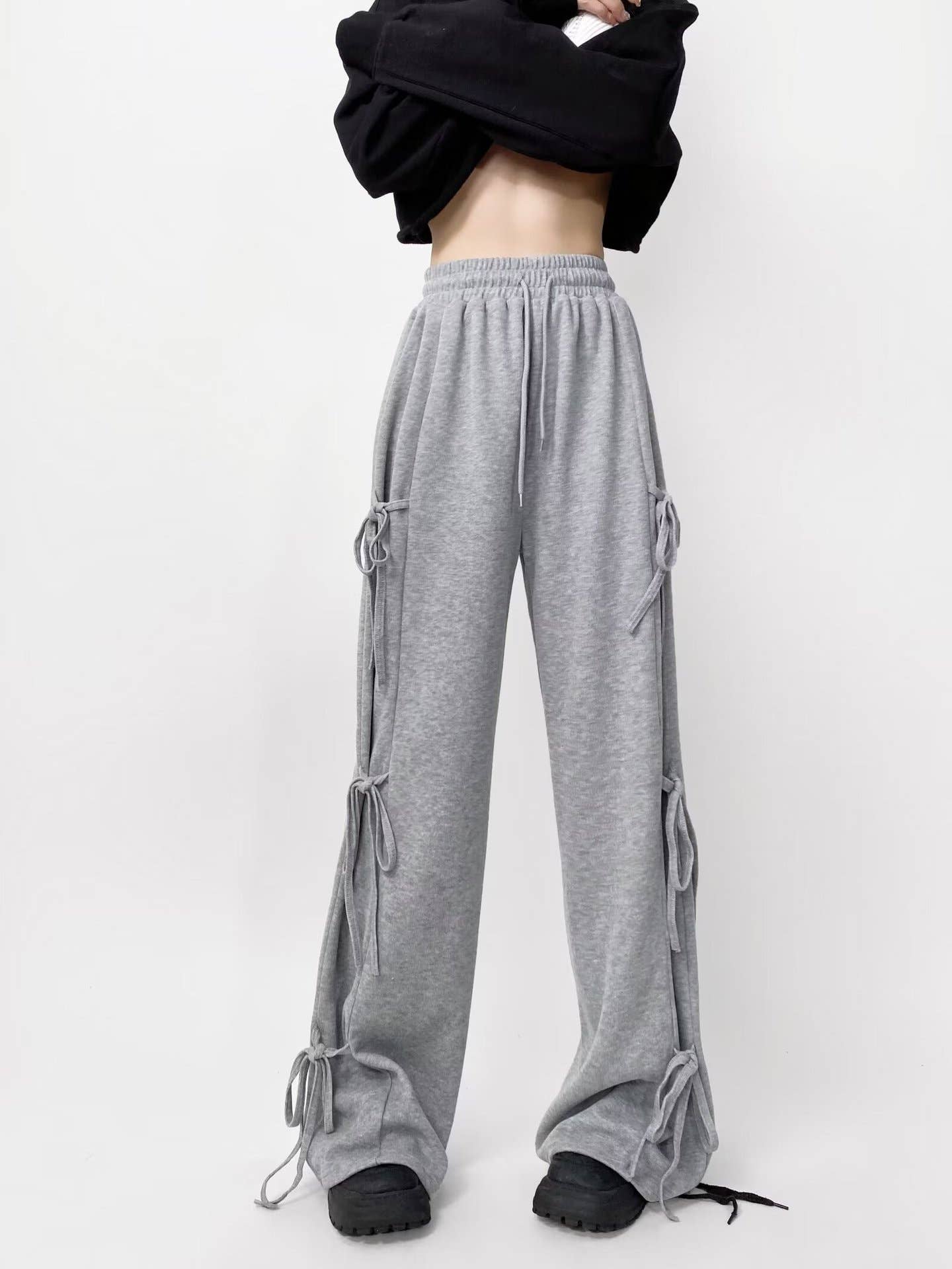 SPICE GIRLS BAGGY WIDE-LEG SWEATPANTS