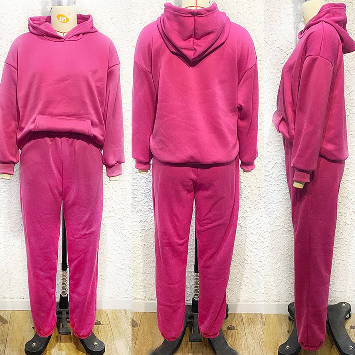 Hooded hoodie fashion pantsuit