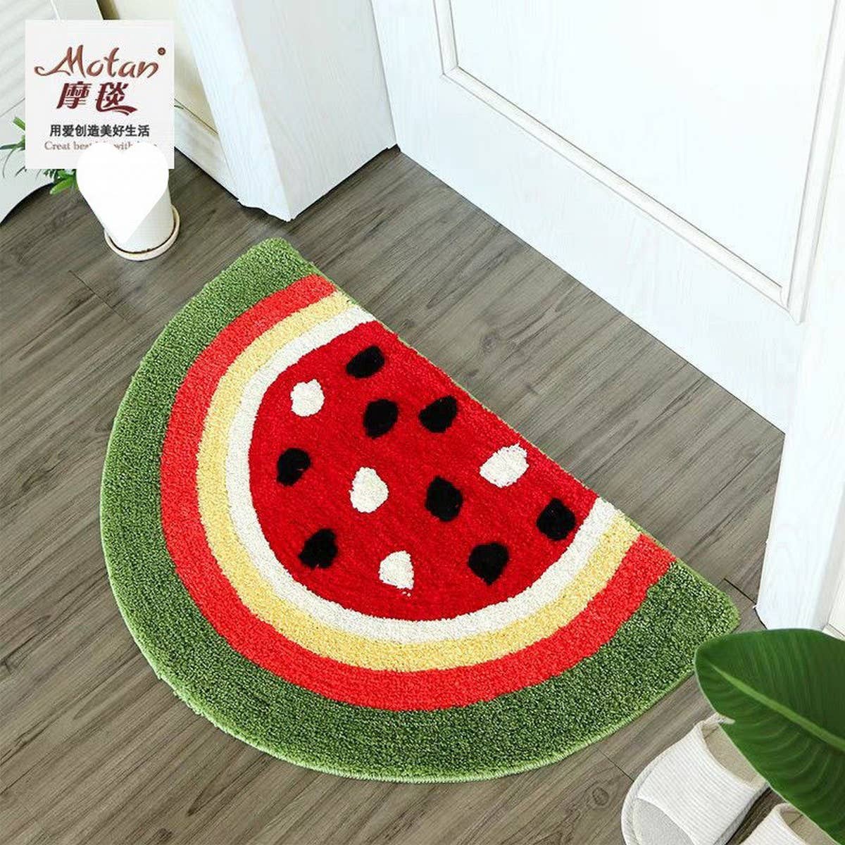 Thick Cartoon Mat, Absorbent Non-Slip Entry Rug