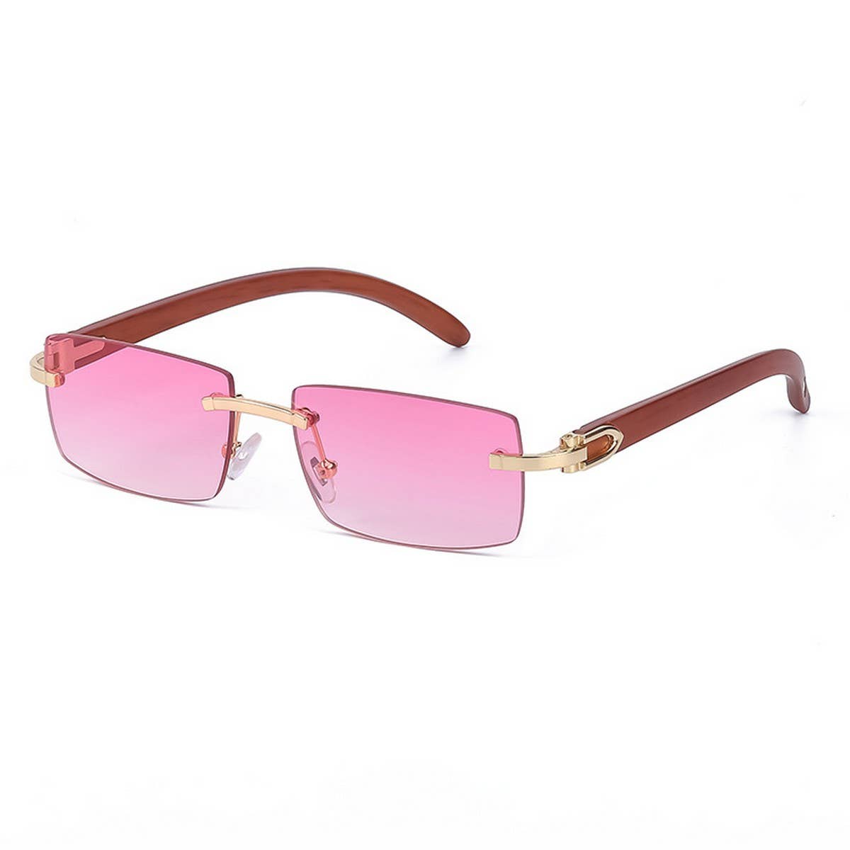 OCEAN FLAKE DIAMOND CUT FRAMELESS SUNGLASSES_CWASG0589