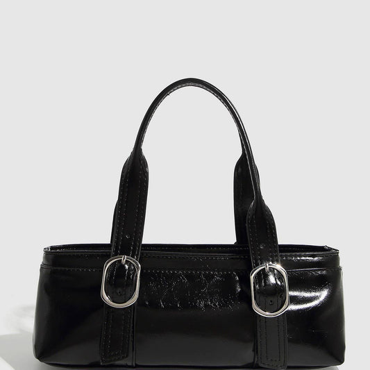 Classic Buckle Boston Zipper Handbag for Women_CWAB5717