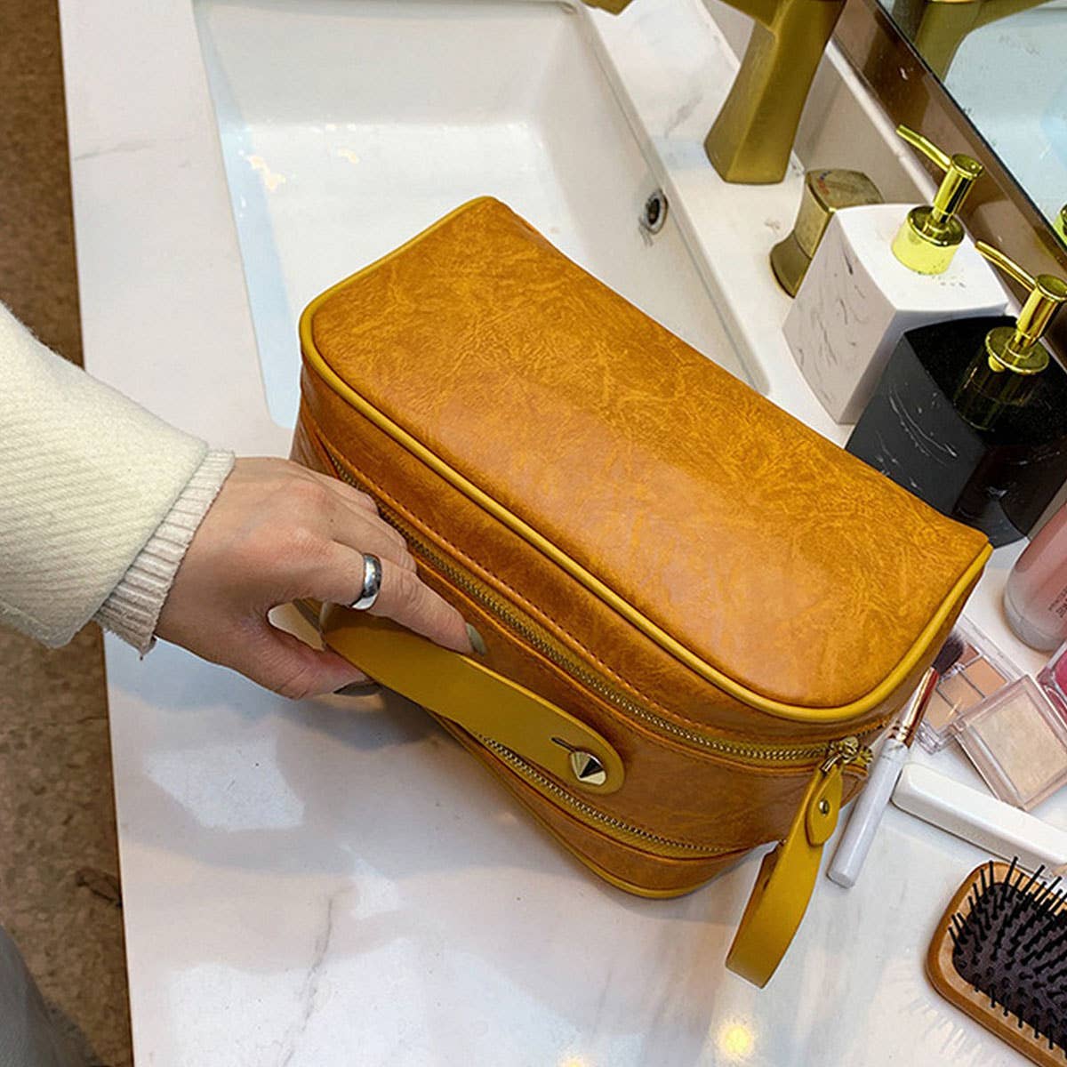 NEW LARGE CAPACITY MOTHER-AND-CHILD COSMETIC BAG_CWAB4490