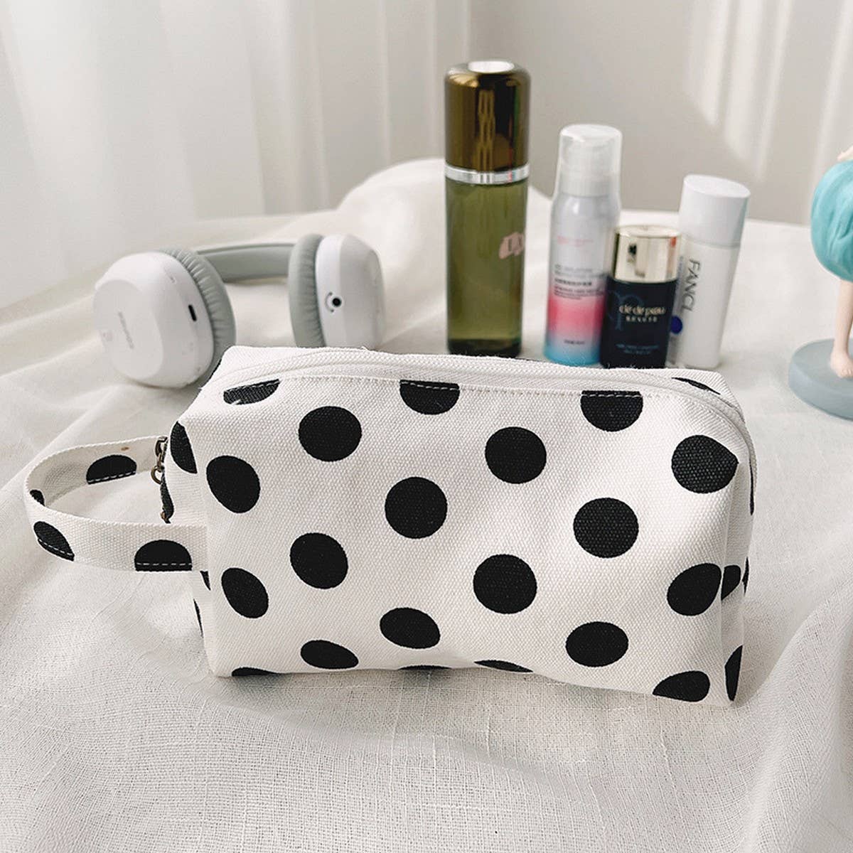 FASHION DOT MAKEUP BAG STORAGE BAG_CWAB1228