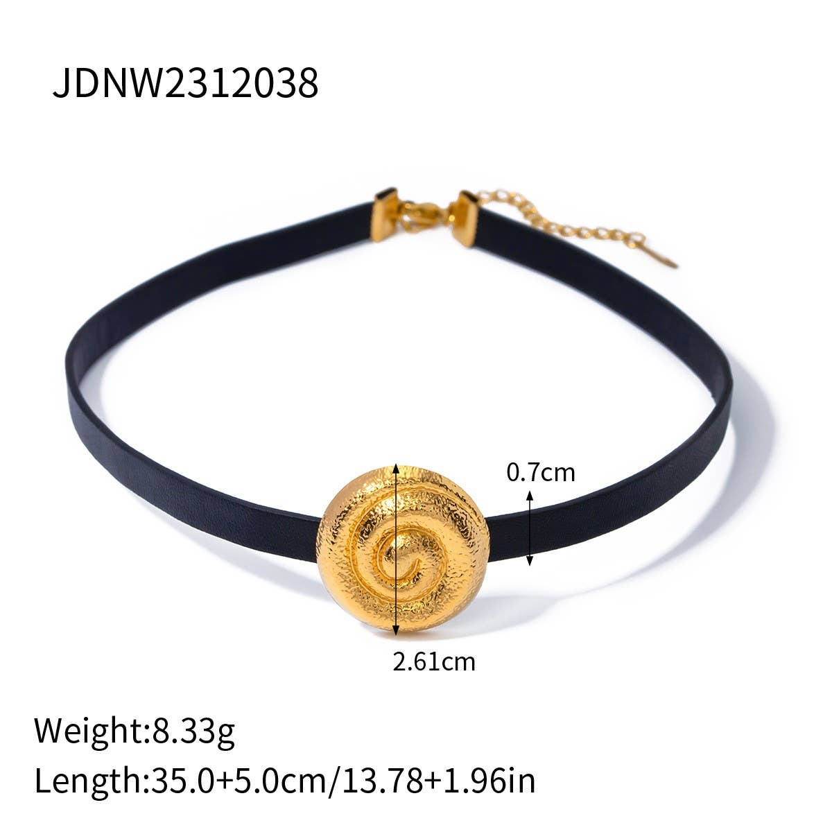 STYLISH HAMMERED SPIRAL HOOP THREE-PIECE SET_CWAJE1372