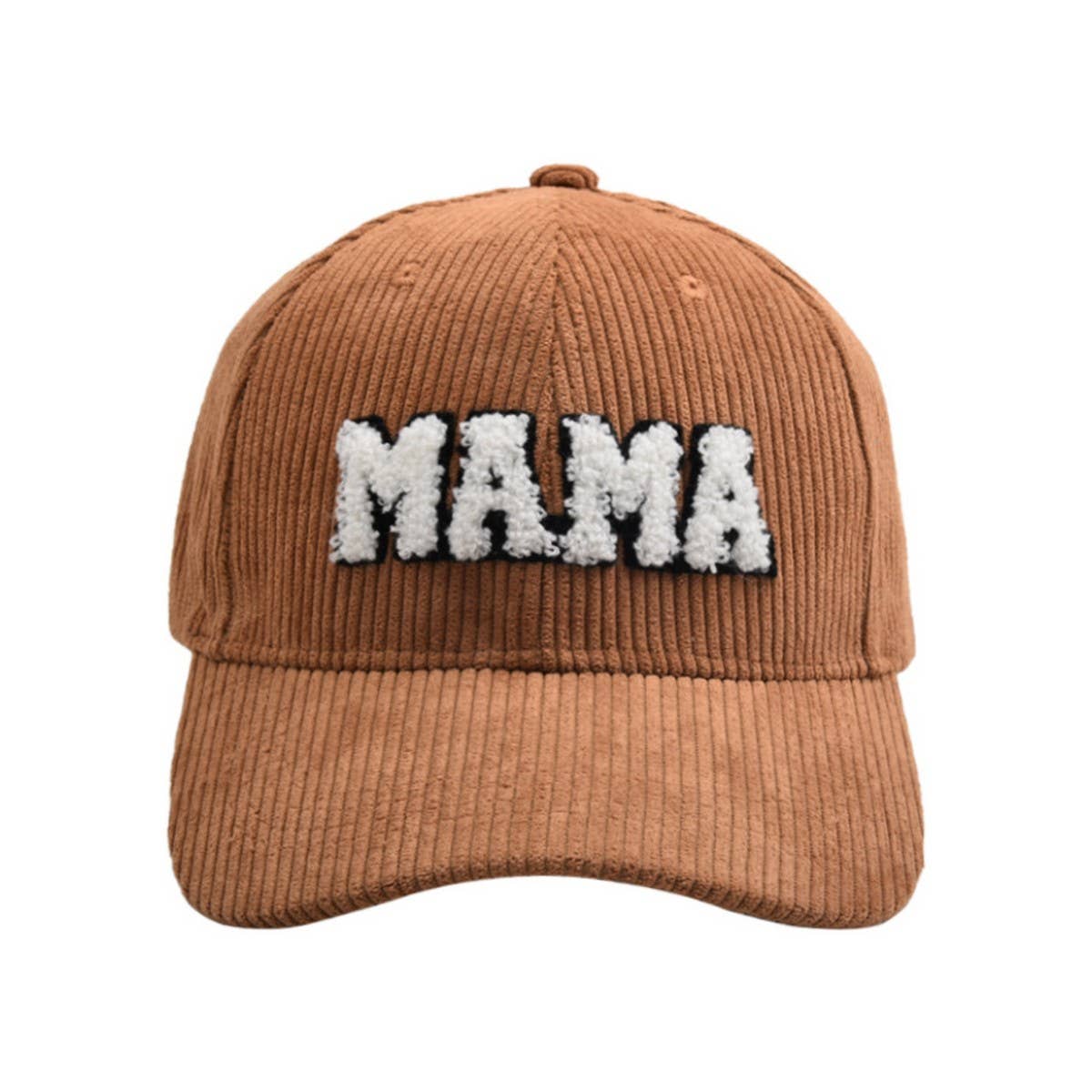 MAMA Embroidered Corduroy Hat - Warm CWAH1218