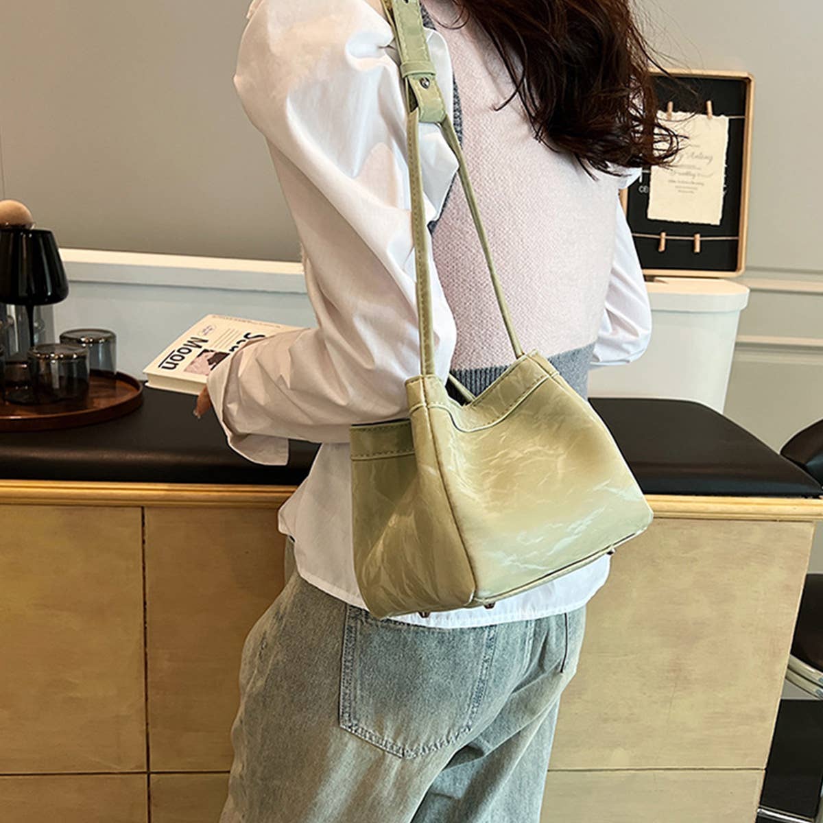 2024 NEW STYLE VERSATILE CROSSBODY BUCKET BAG_CWAB3337