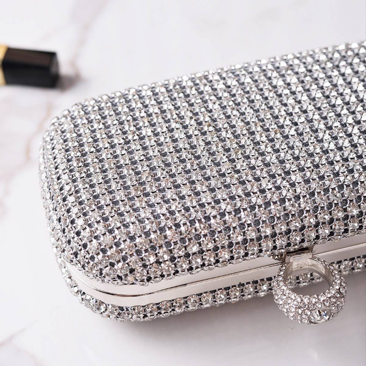 NEW ELEGANT SPARKLING RHINESTONE EVENING BAG_CWAB3611