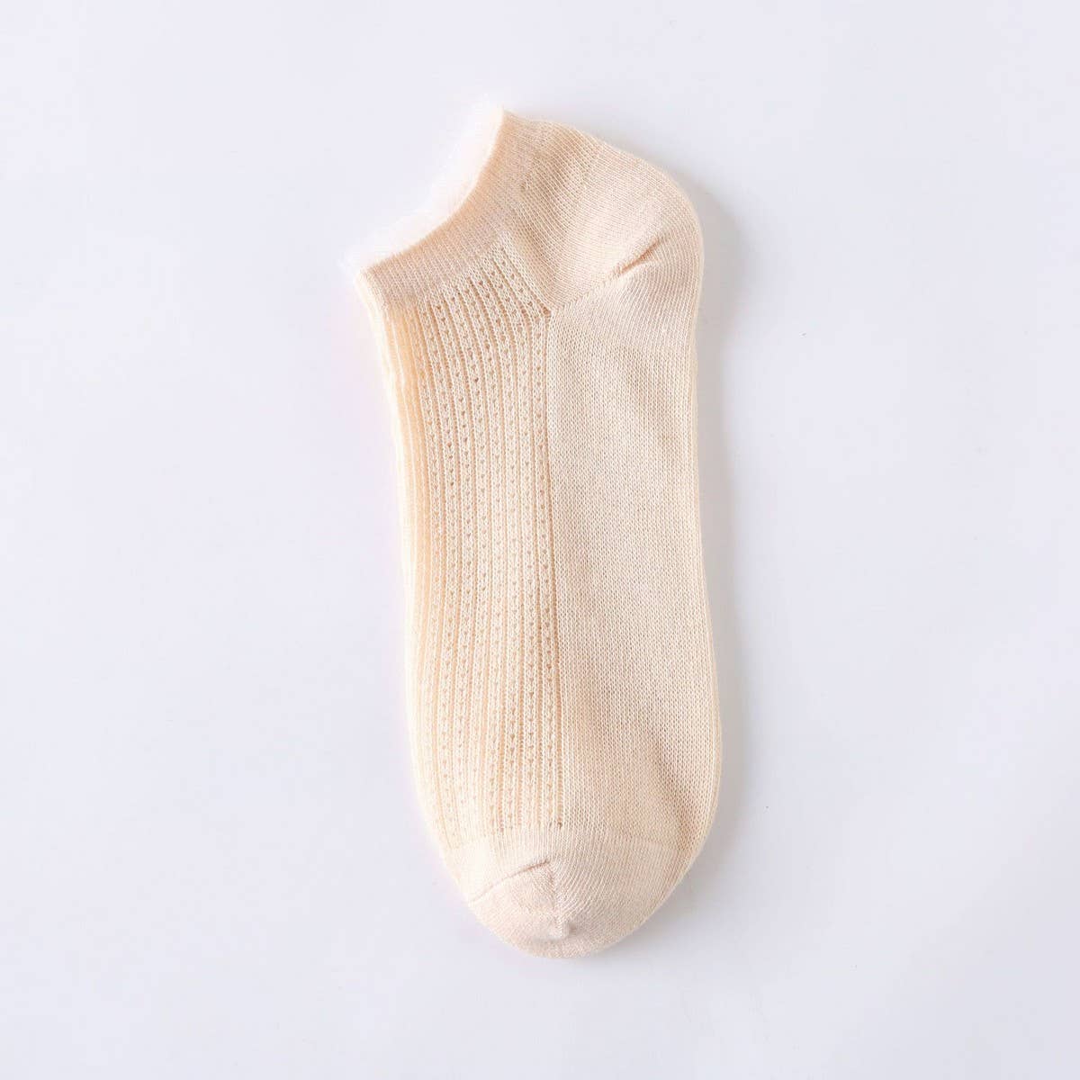 WOMEN'S SOLID COLOR MESH BREATHABLE SOCKS