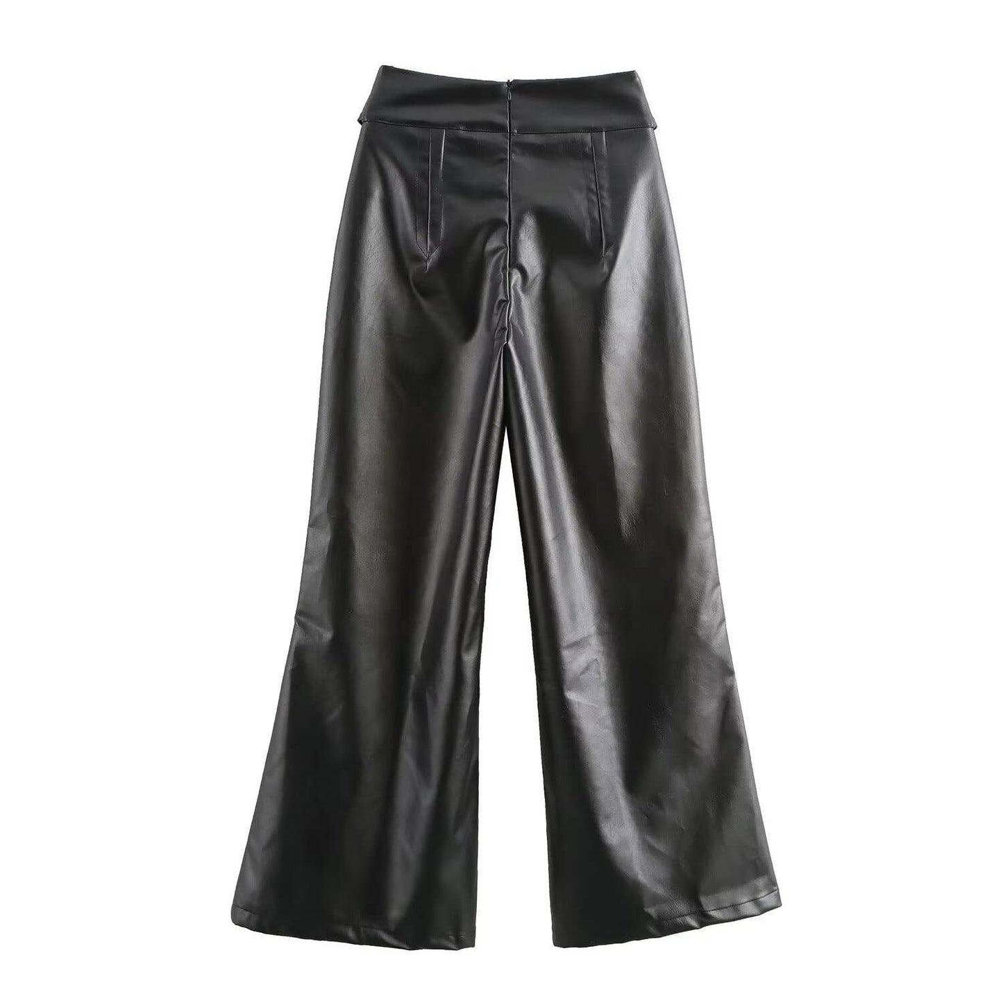 PERSONALIZED HIGH-WAISTED FLOOR-LENGTH PANTS