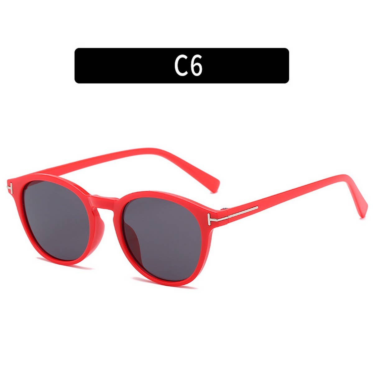 NEW FASHION RETRO ROUND FRAME SUNGLASSES