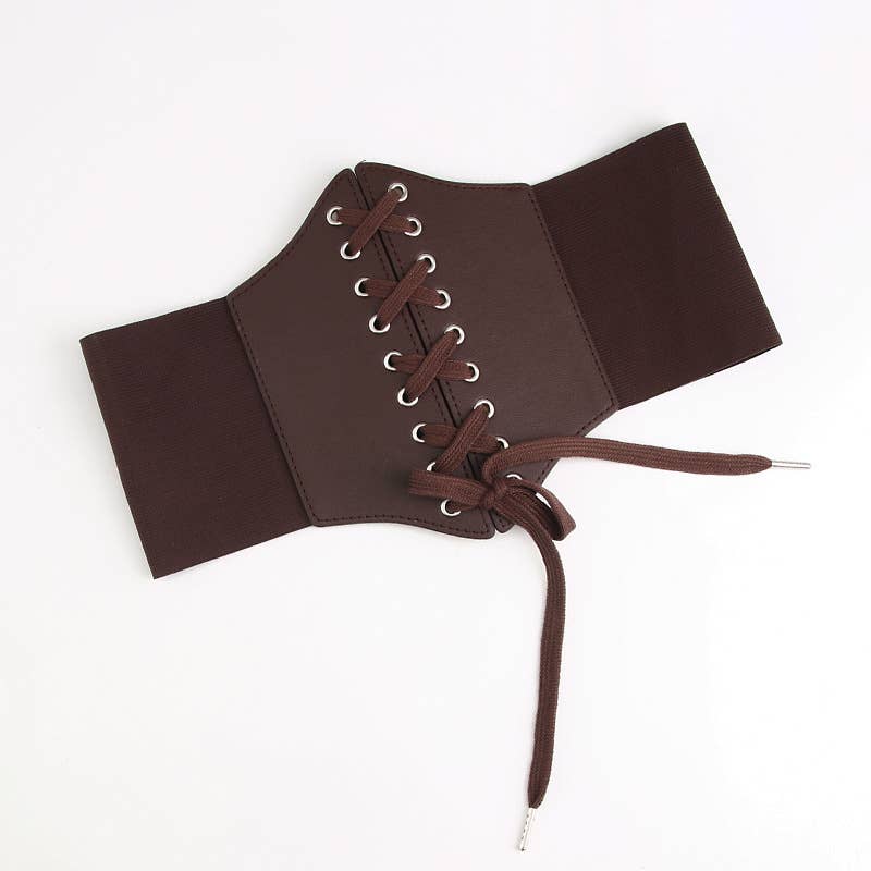 Retro court women's slimming wide-waist cover