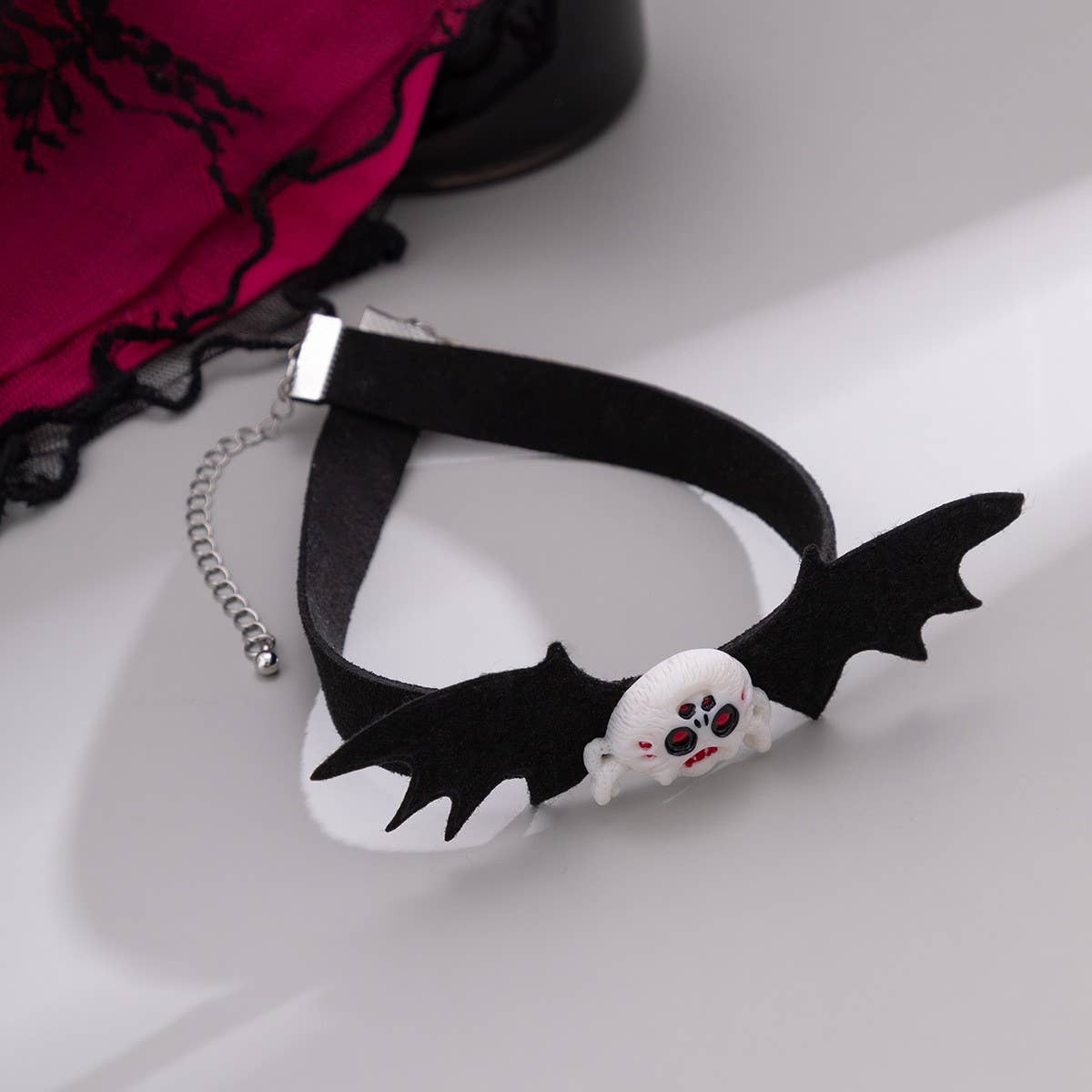 SWEET COOL HALLOWEEN PUMPKIN GHOST NECKLACE
