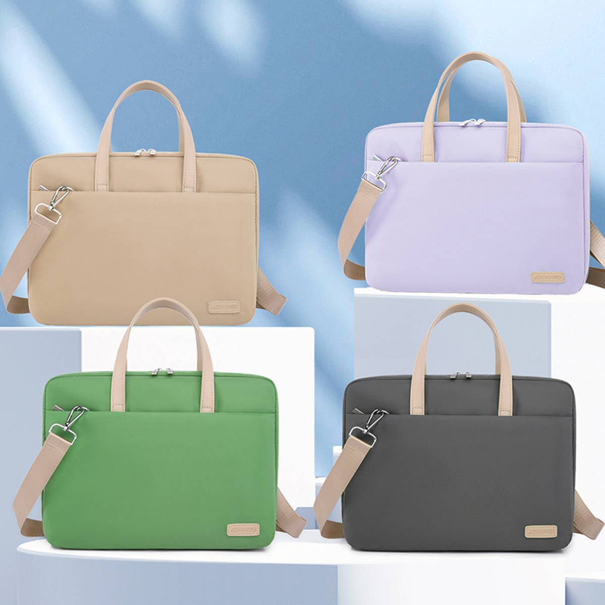 SHOULDER 16 INCH PORTABLE BRIEFCASE LAPTOP BAG_CWAB2170