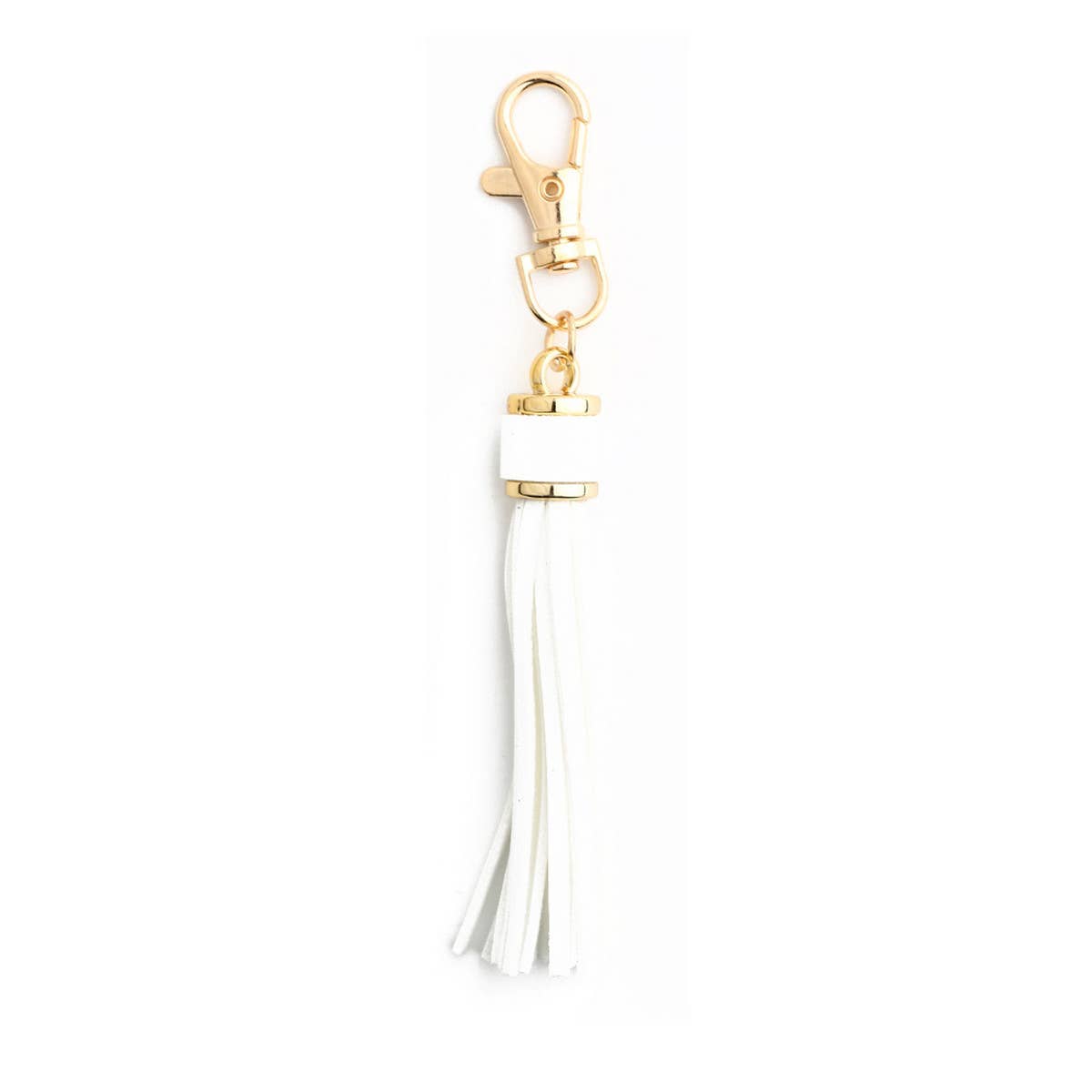 TASSEL LEATHER KEYCHAIN ACCESSORY