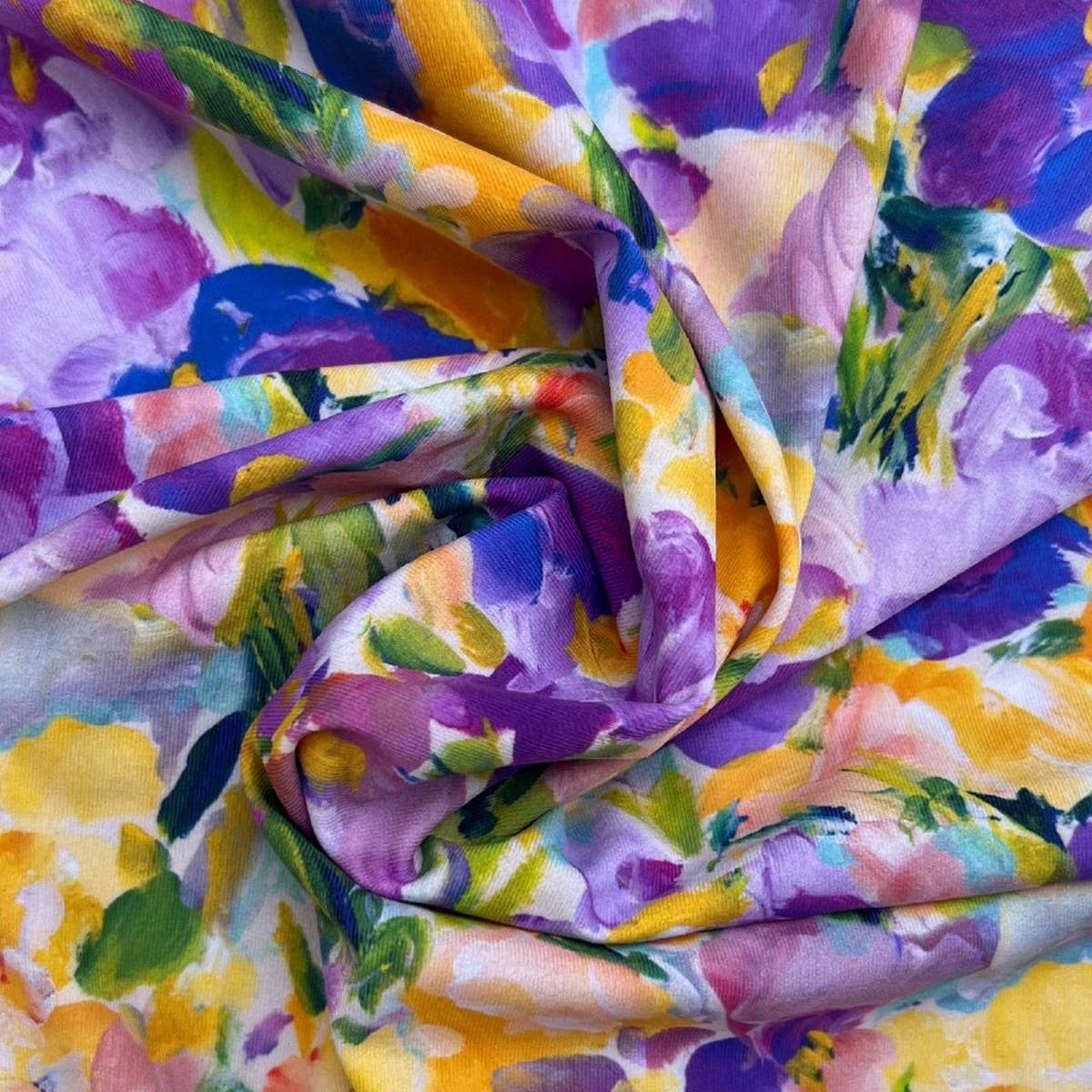 Purple Printed Bikini Set - Sexy Cross-Back Swimsui_CWMW0177