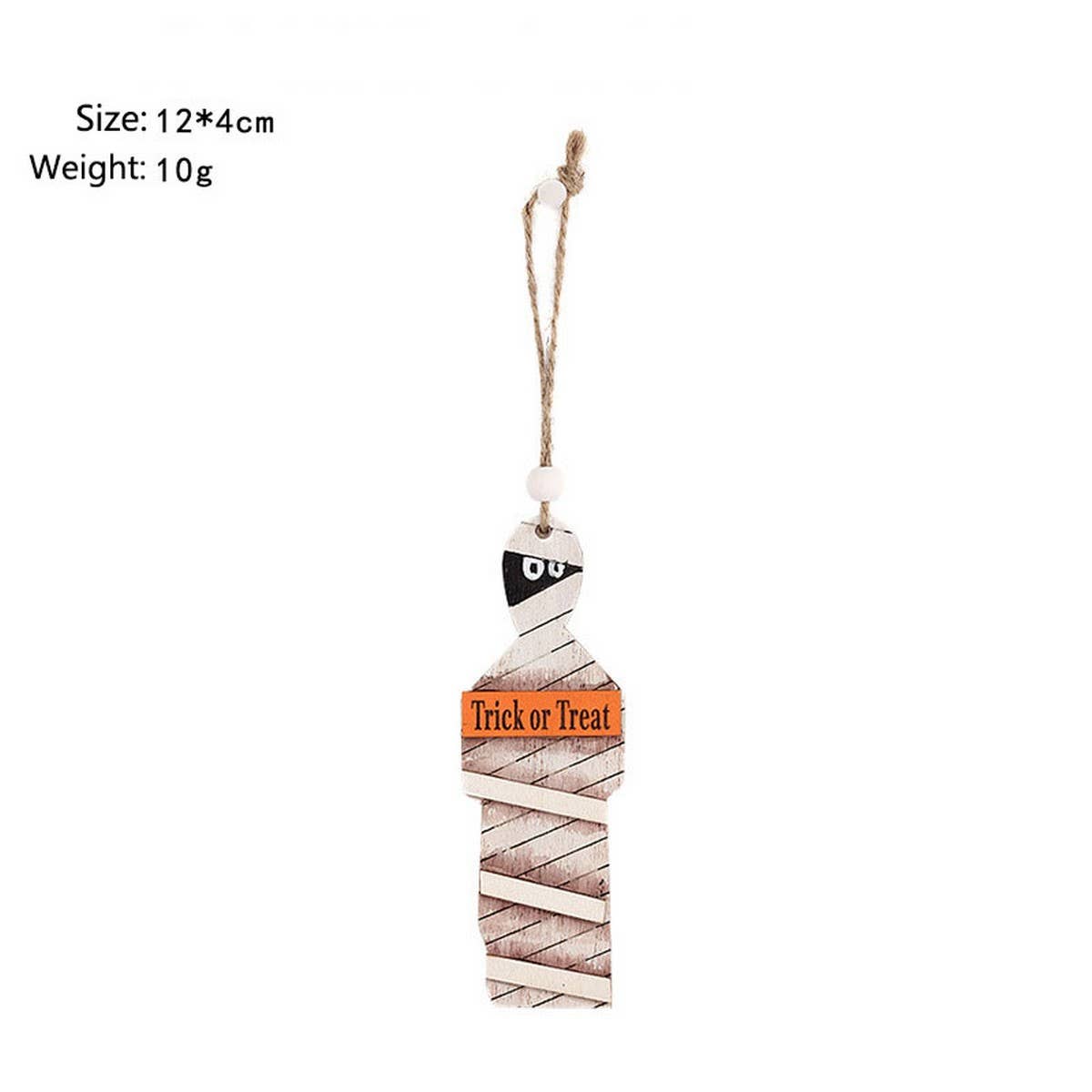 Ins-Style Painted Halloween Ghost Skull Decor_CWAJE05359