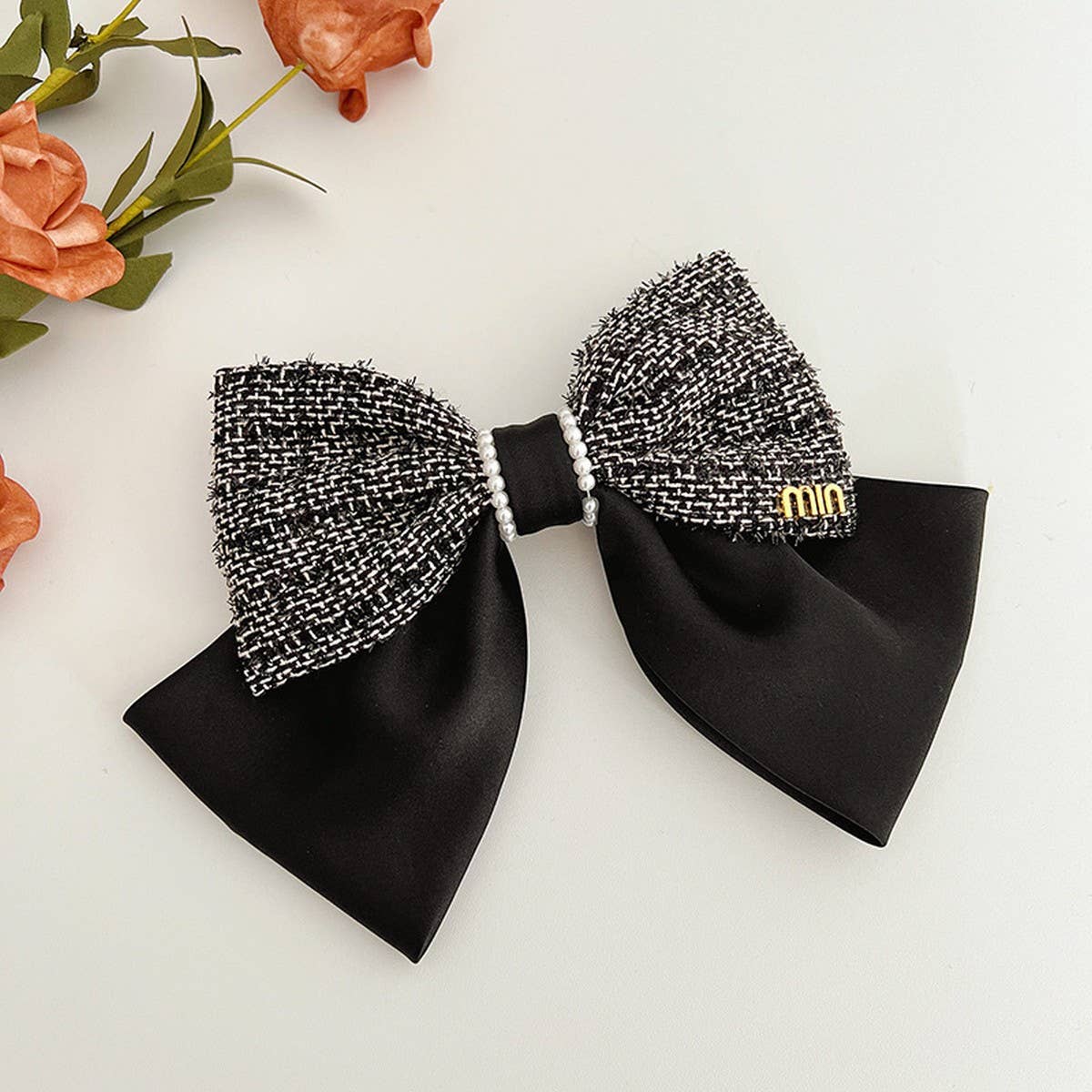 SMALL FRAGRANT STYLE HIGH-END BOW HAIRPINS_CWAHA1192