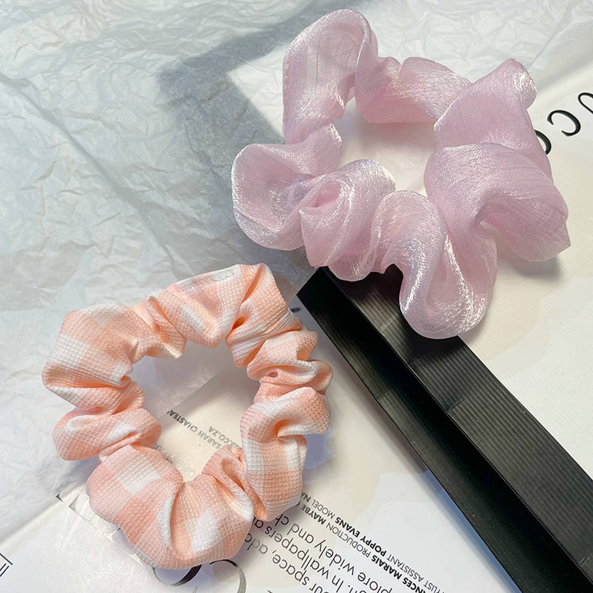 RETRO SIMPLE LARGE INTESTINE HAIR TIE_CWAHA0762