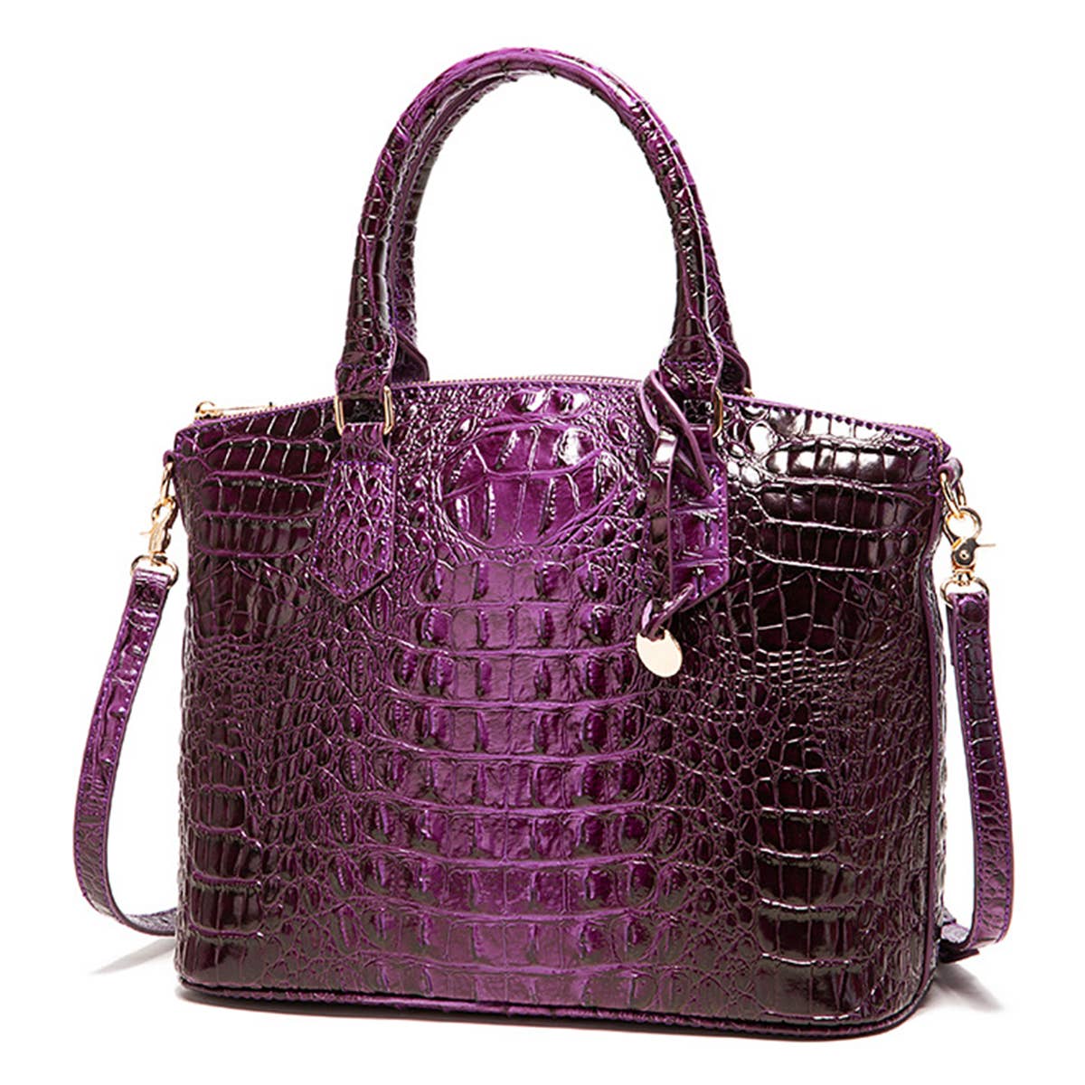 FASHION CROCODILE DESIGN HANDBAG SHELL BAG_CWAB0570