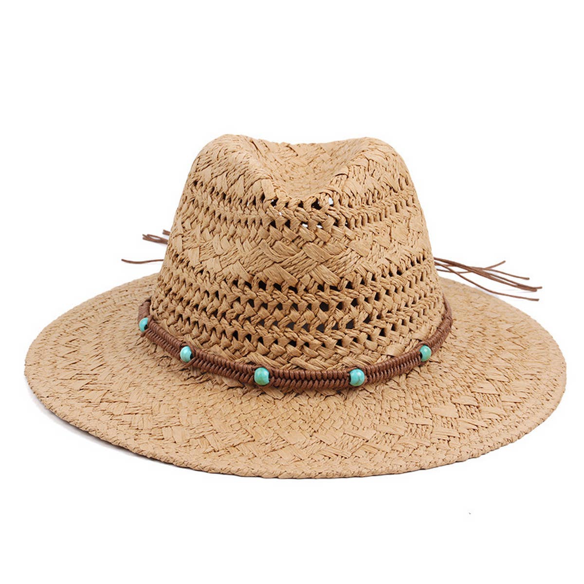 NEW SUNSHADE HAND-KNITTED PANAMA HAT_CWAH1194