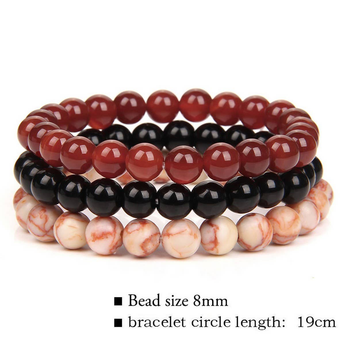 CWAJE3874_THREE-LAYER BEAD COMBINATION BRACELET