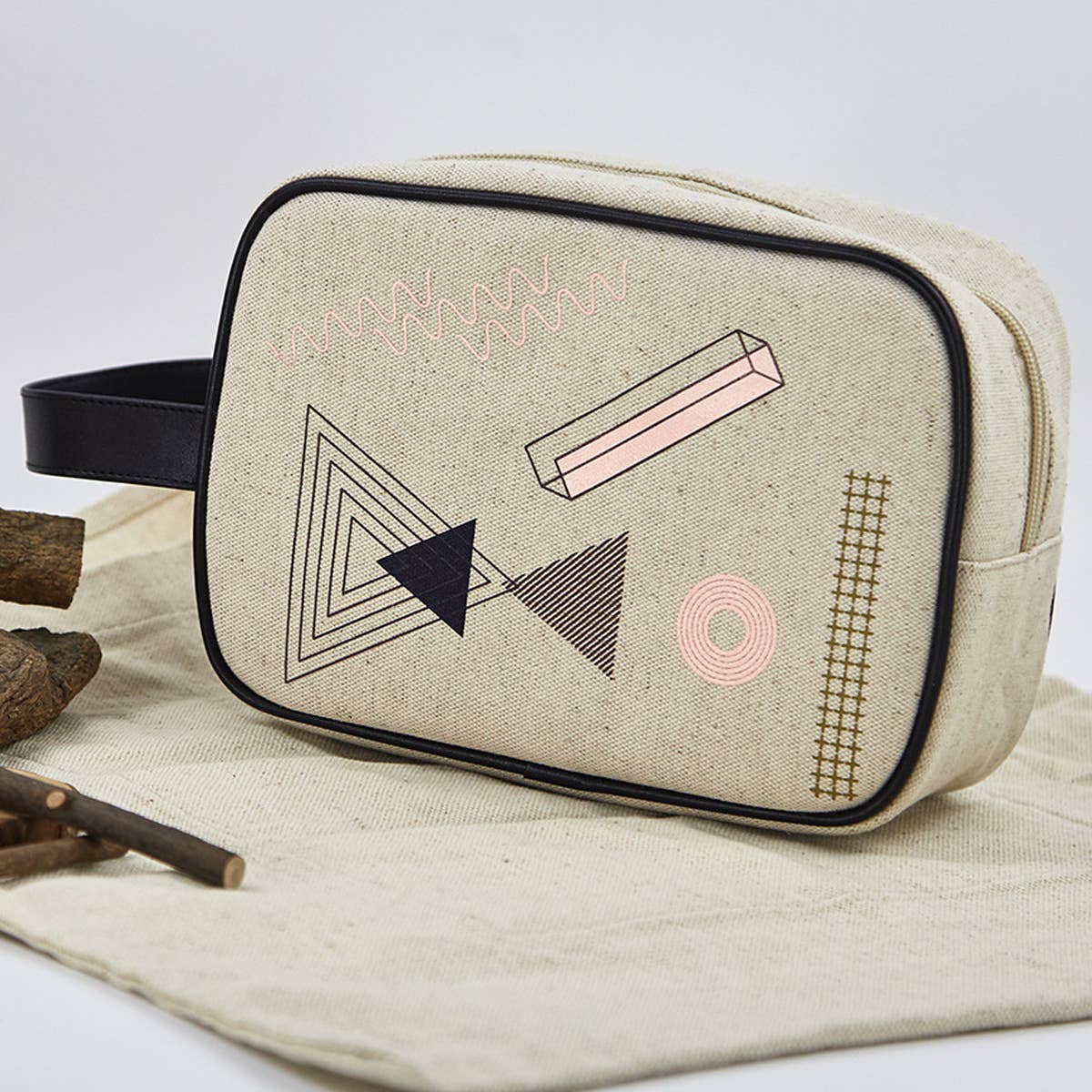 LARGE CAPACITY PORTABLE STORAGE BAG COSMETIC BAG_CWAB1845