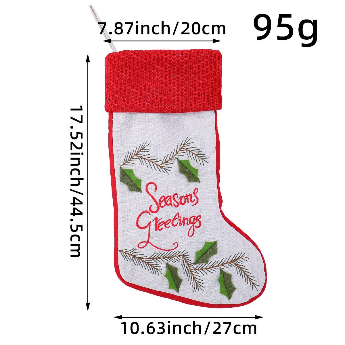 NEW CHRISTMAS KNITTED SOCKS CANDY BAG ORNAMENTS