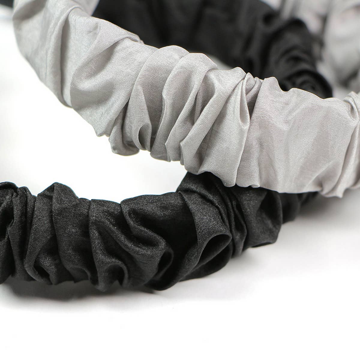 SIMPLE CRUMPLED PLEATED HEADBAND_CWAHA0984