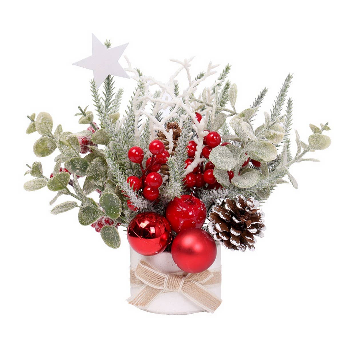 Mini Nordic Christmas Tree Decor Tabletop Gift_CWMM9889