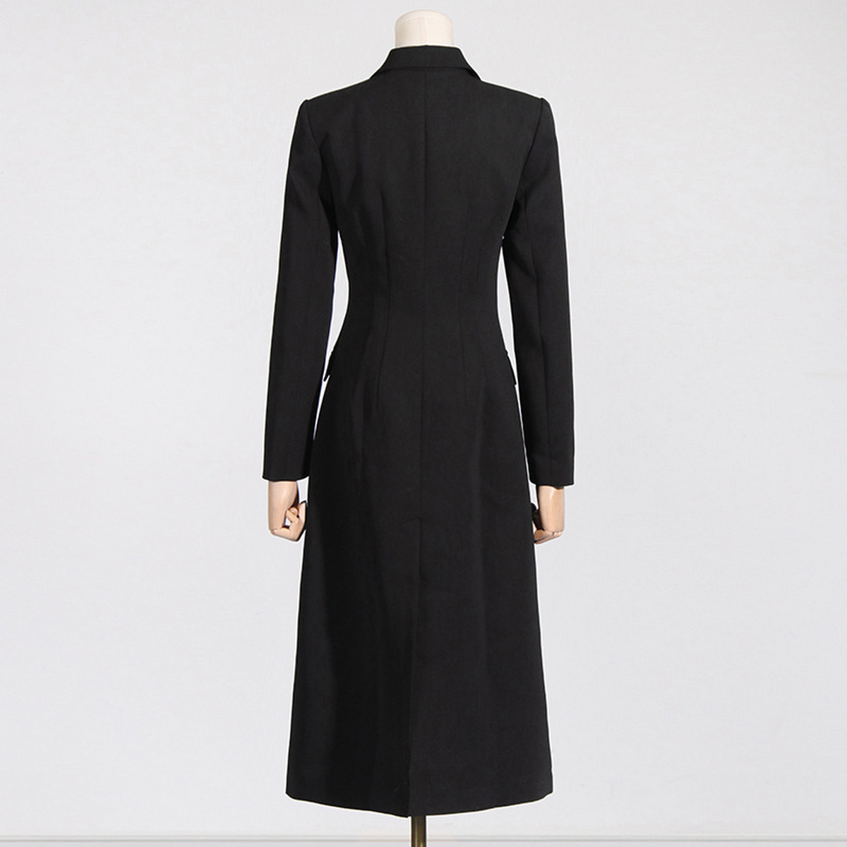 Niche Design Slim Trench Coat ??Elegant & Chic_CWOCO1257