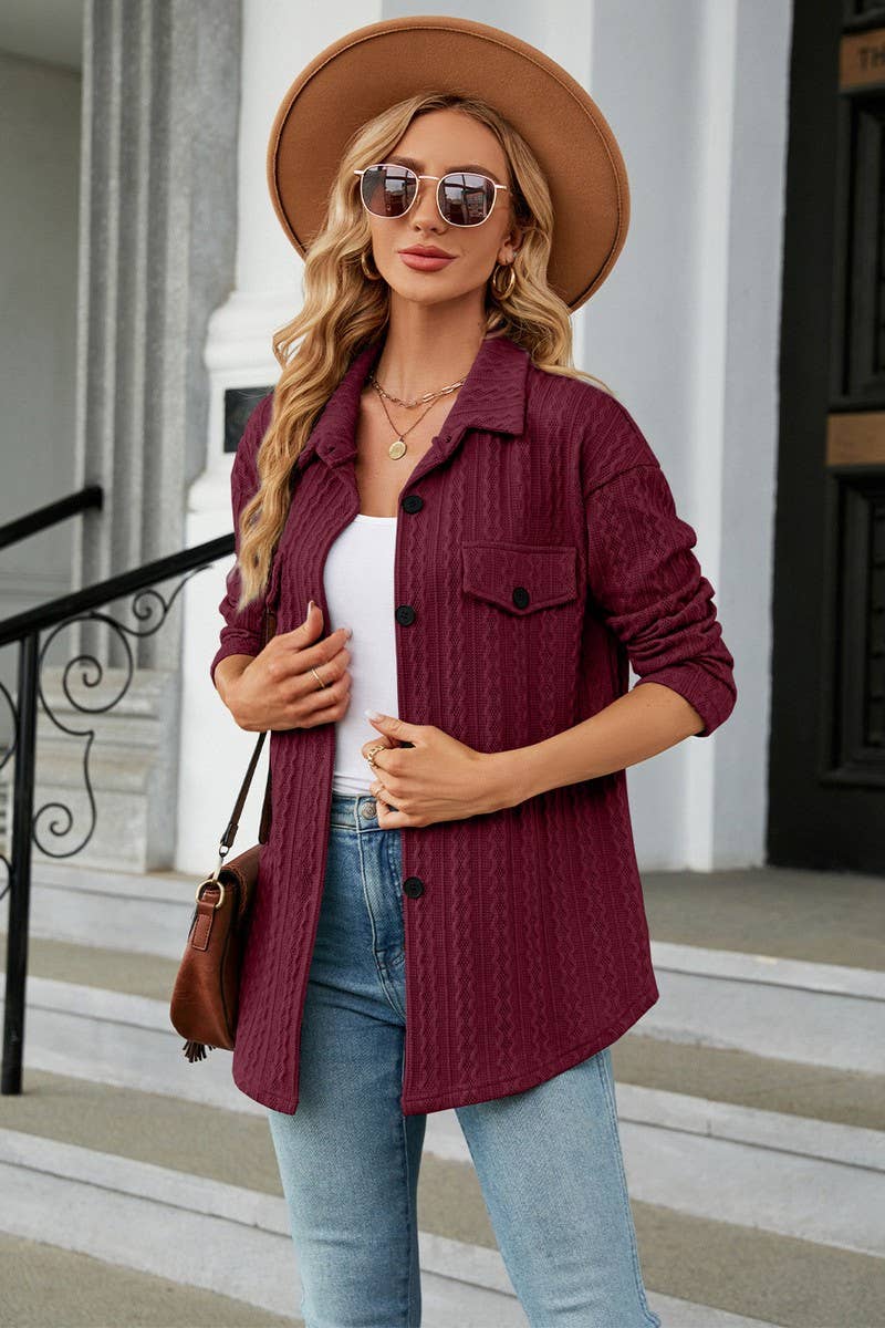 CWOCO1163_AUTUMN AND WINTER THREE-DIMENSIONAL CASUAL JACKET