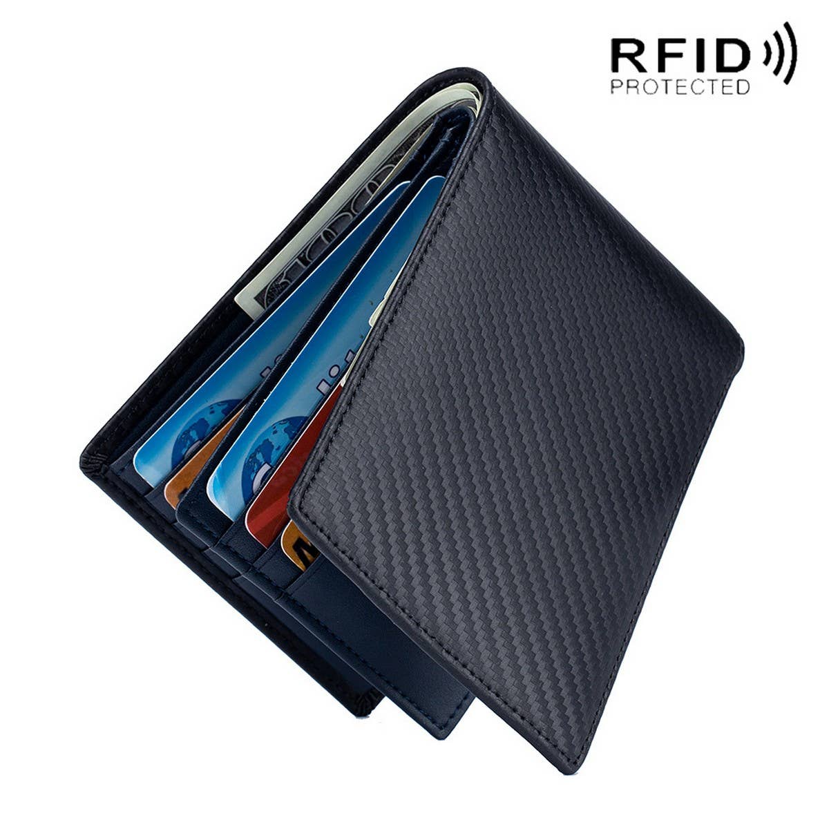 FASHION THIN COIN LEATHER MULTI-LAYER WALLET_CWAB3782