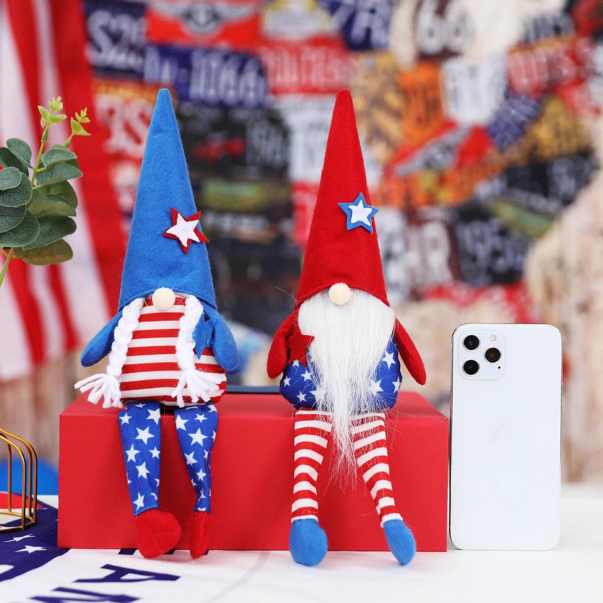 CWMM9499_AMERICAN INDEPENDENCE DAY FIVE-POINTED STAR DOLL