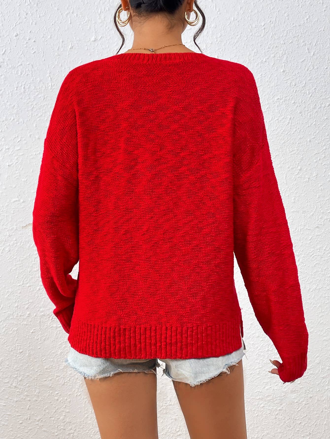 INDEPENDENCE DAY ALPHABET SWEATER WITH EVERYTHING