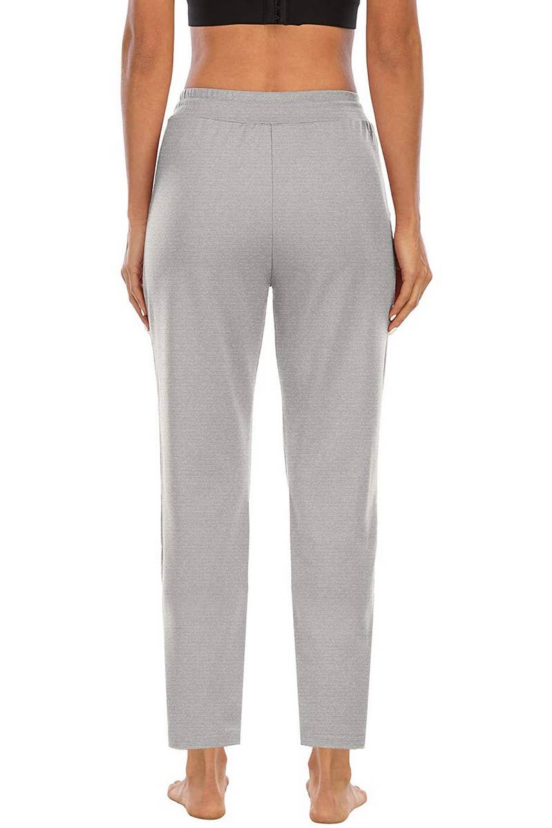 SOLID POCKET HIGH WAIST CASUAL PANTS_CWBLP0382