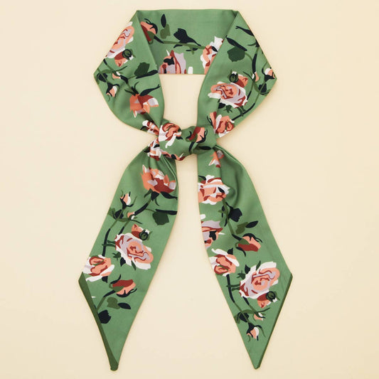 Skinny Silk Feel Scarf ??Hair, Bag, Gift Ribbon_CWASC0082