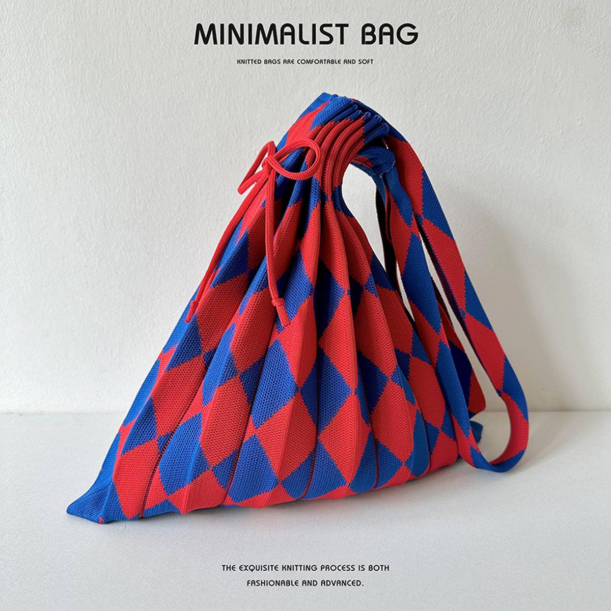 Large Knit Pleated Crossbody Shoulder Bag for Wome_CWAB1533